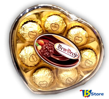DEWDROP CHOCOLATE 100 G HEART | H08G