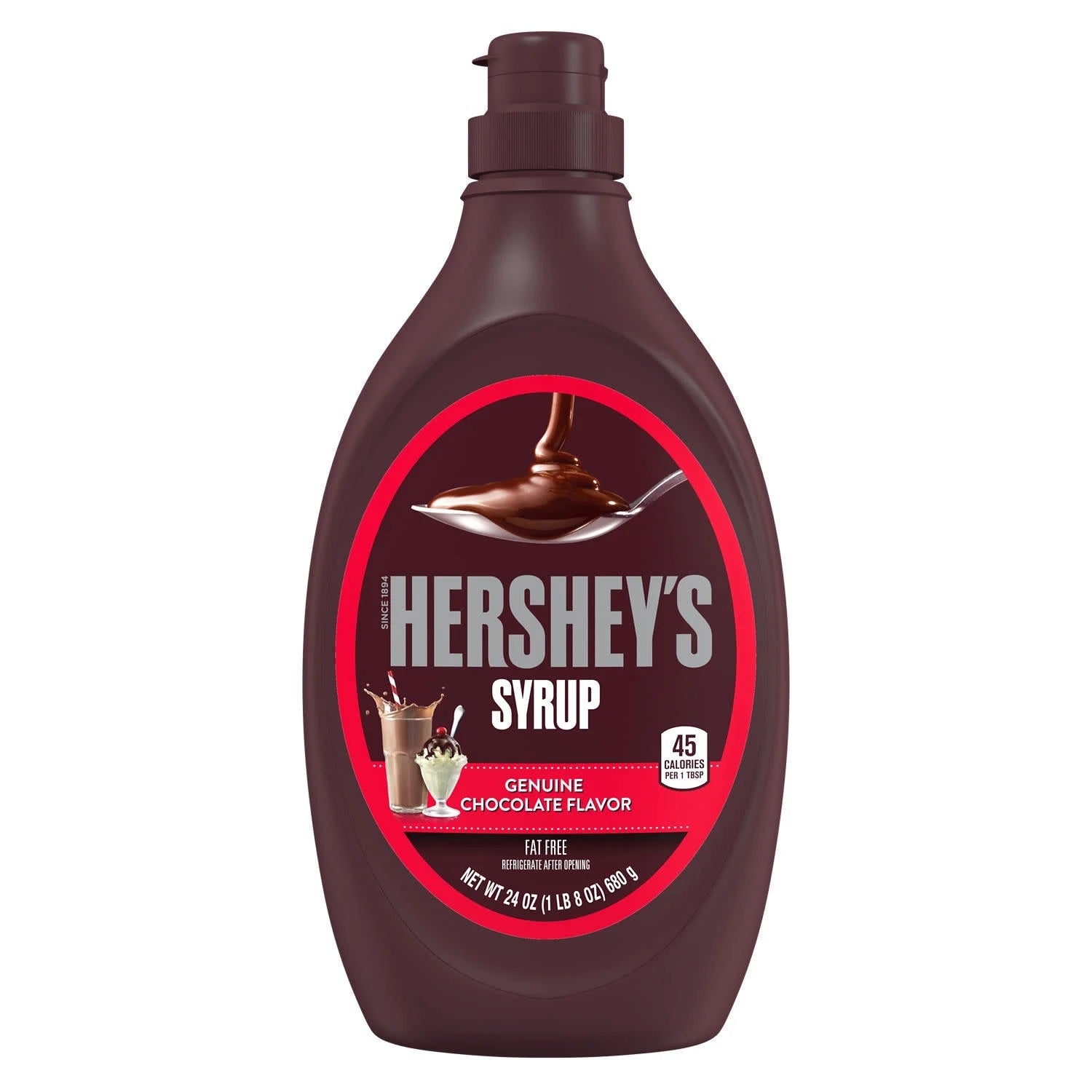 HERSHEY CHOCOLATE SYRUP 680 G NP