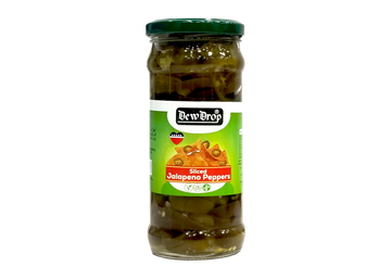 DEWDROP JALAPENO 320 G SLICED GREEN