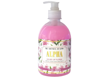 ALPHA HANDWASH 500 ML LILLIES OF FLORAL