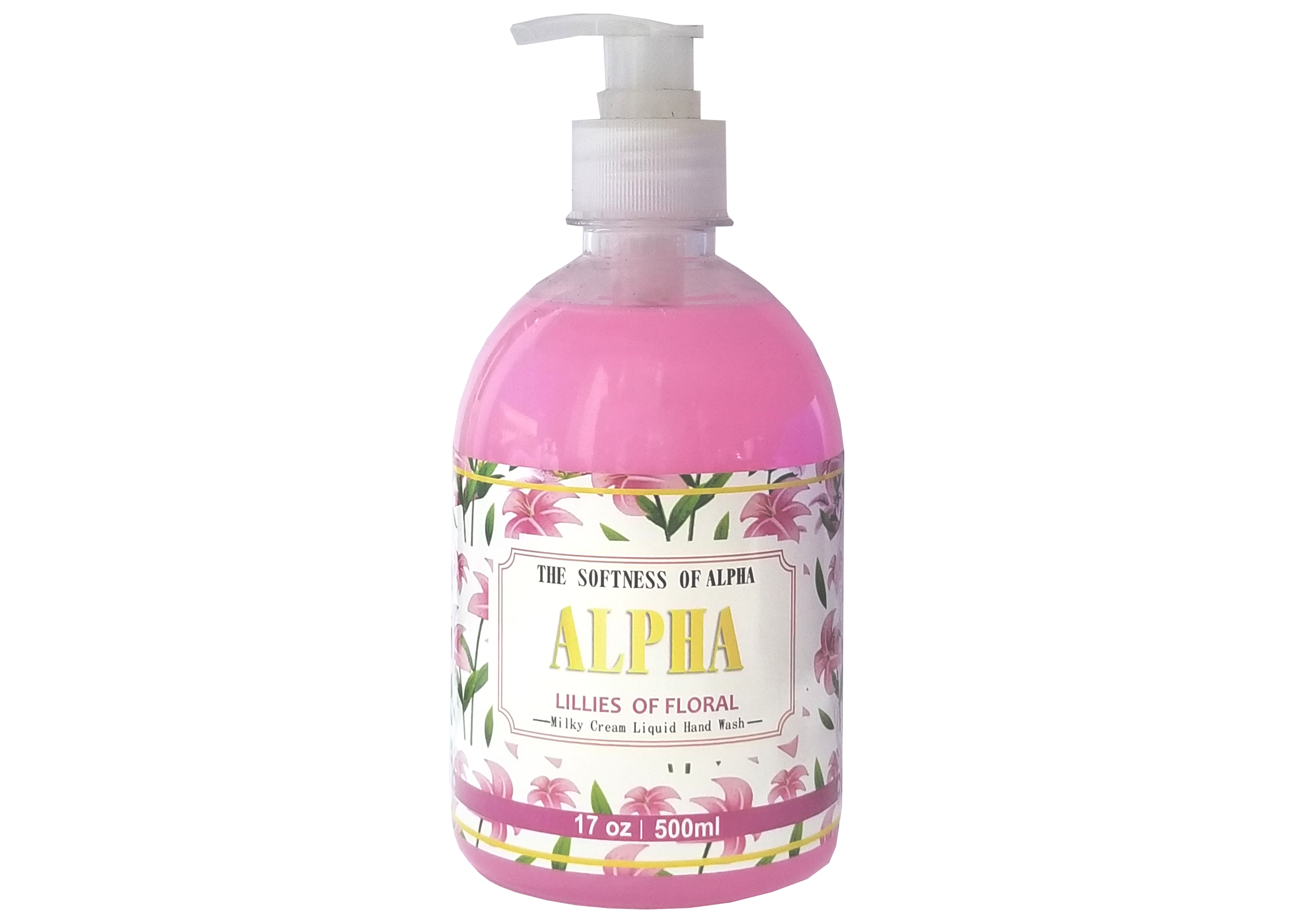 ALPHA HANDWASH 500 ML LILLIES OF FLORAL