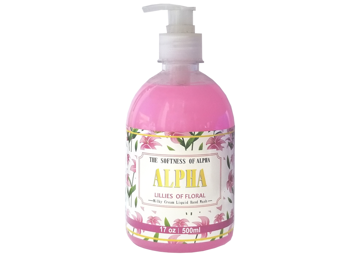 ALPHA HANDWASH 500 ML LILLIES OF FLORAL