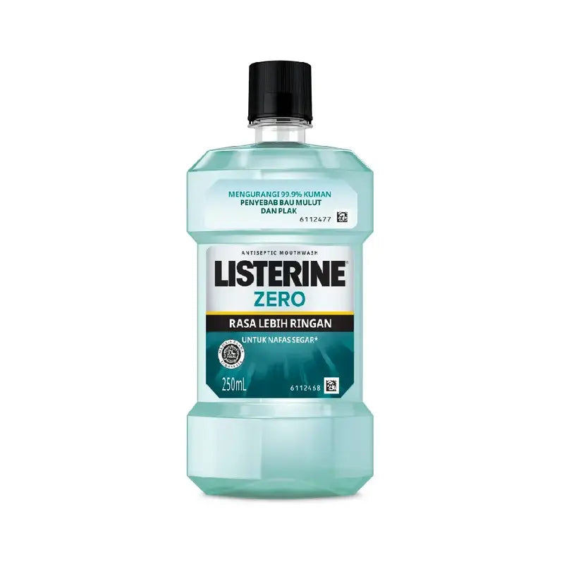 LISTERINE MOUTHWASH 250 ML ZERO