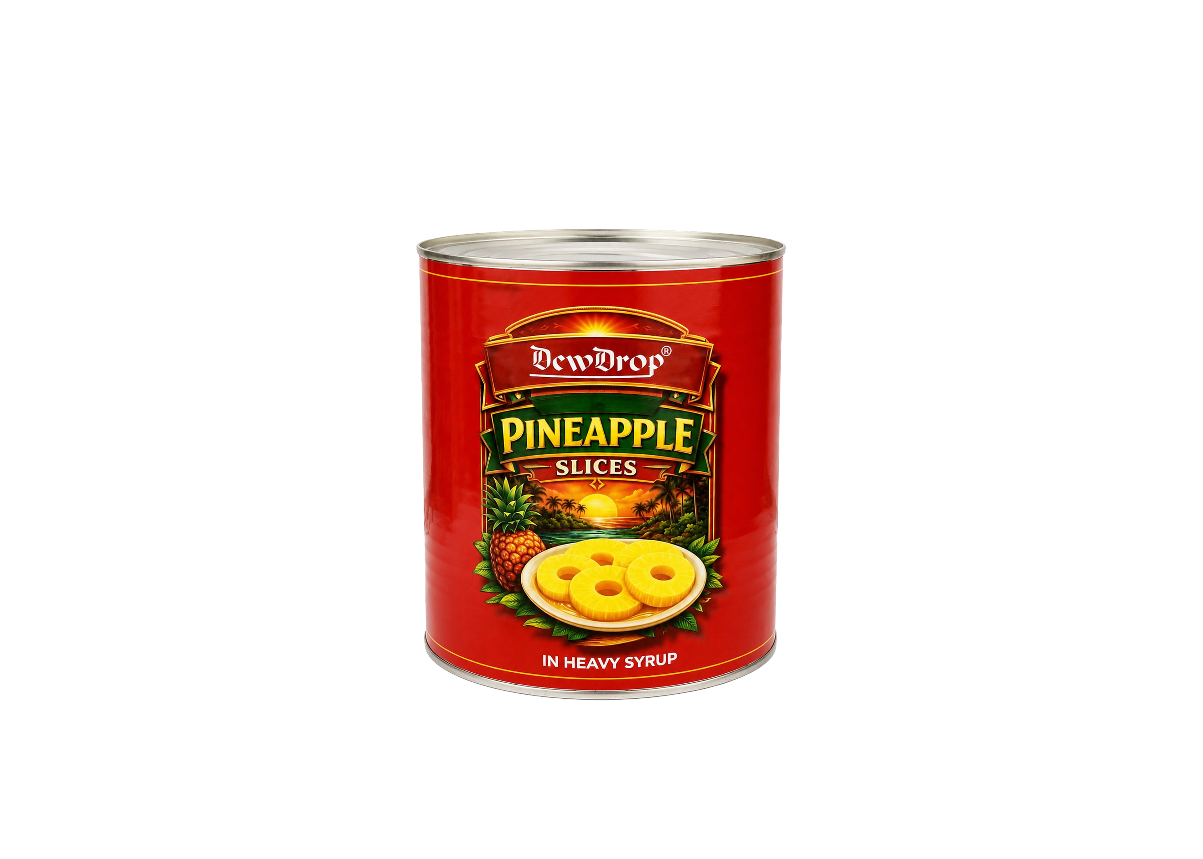 DEWDROP PINEAPPLE 2.6 KG SLICES