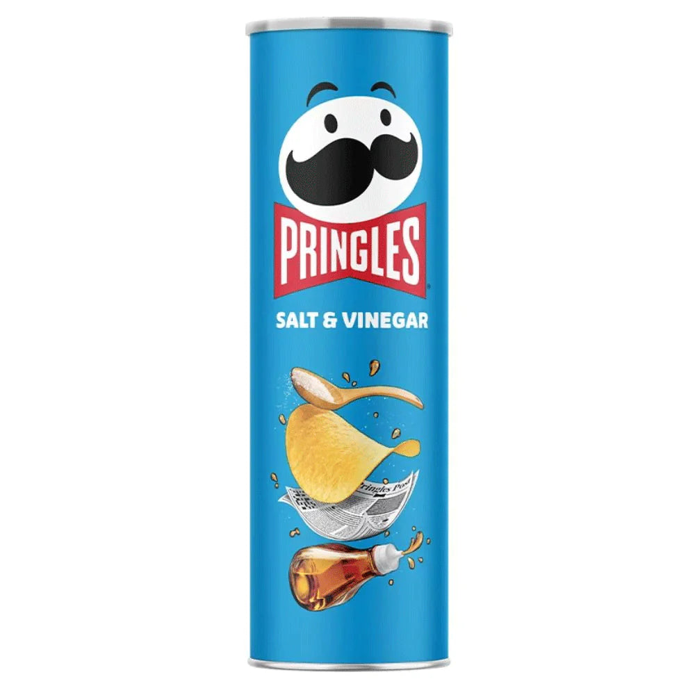 PRINGLE CHIPS 165 G SALT & VINEGAR