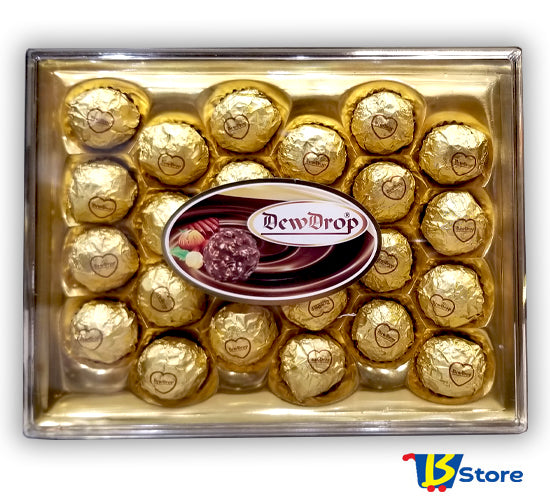 DEWDROP CHOCOLATE 300 G RECTANGLE GOLD | RT24G