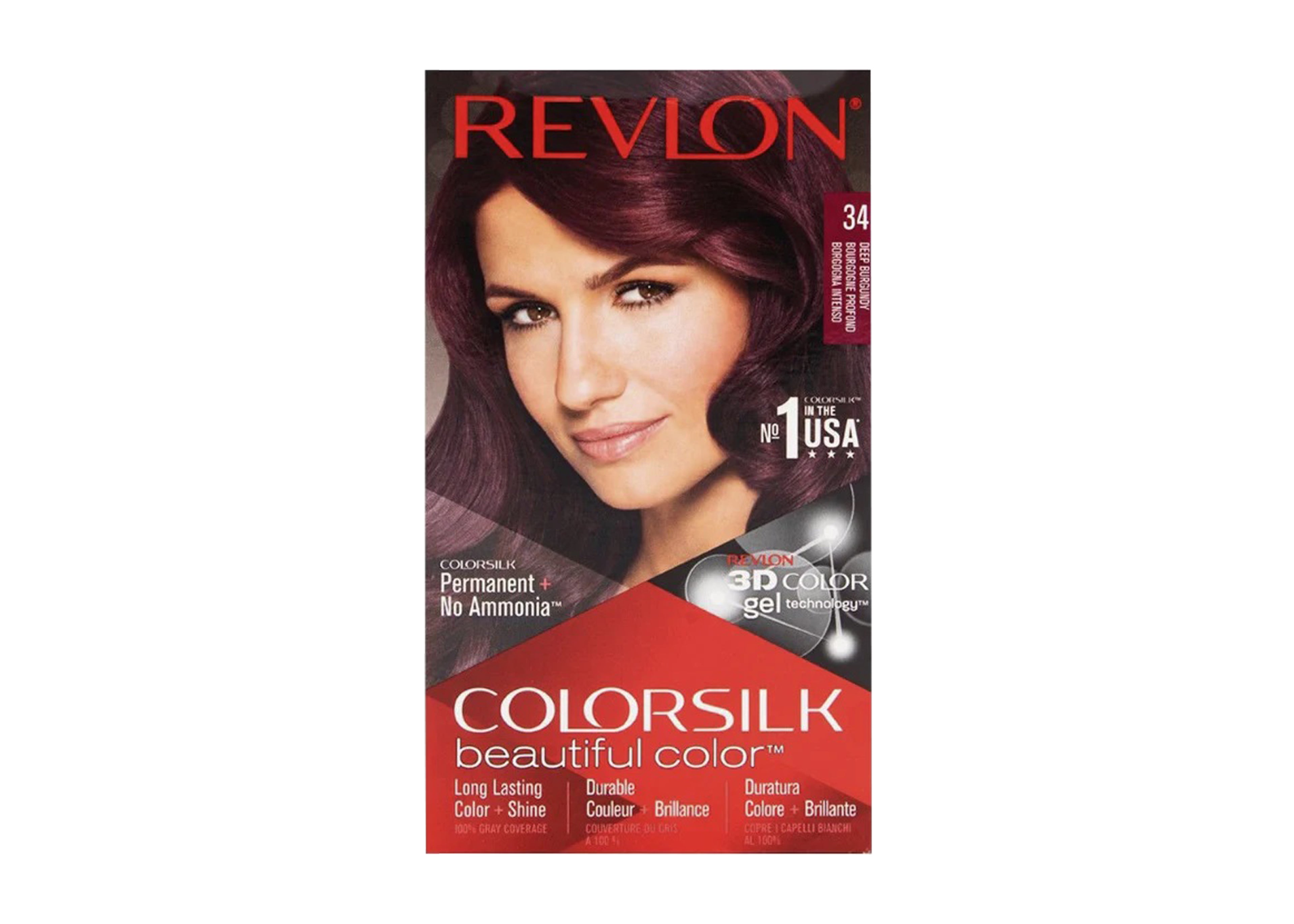 REVLON COLOR # 34 DEEP BURGUNDY