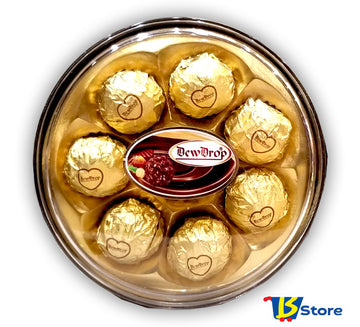 DEWDROP CHOCOLATE 100 G ROUND | R08G