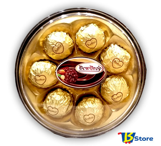 DEWDROP CHOCOLATE 100 G ROUND | R08G