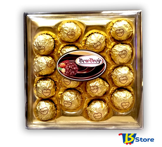 DEWDROP CHOCOLATE 200 G SQUARE GOLDEN | S16G