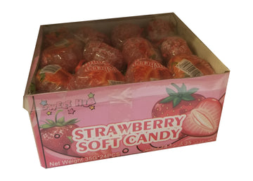 SWEET HUB JELLY 35 G 24S STRAWBERRY