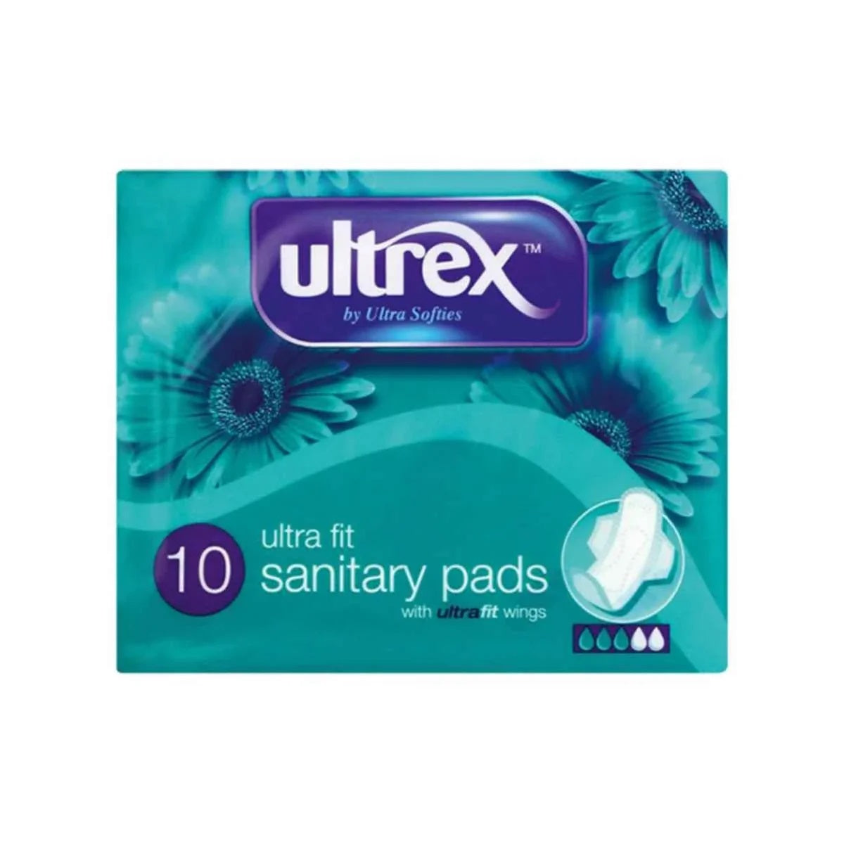 ULTREX SANITRY PADS 10S ULTRA FIT