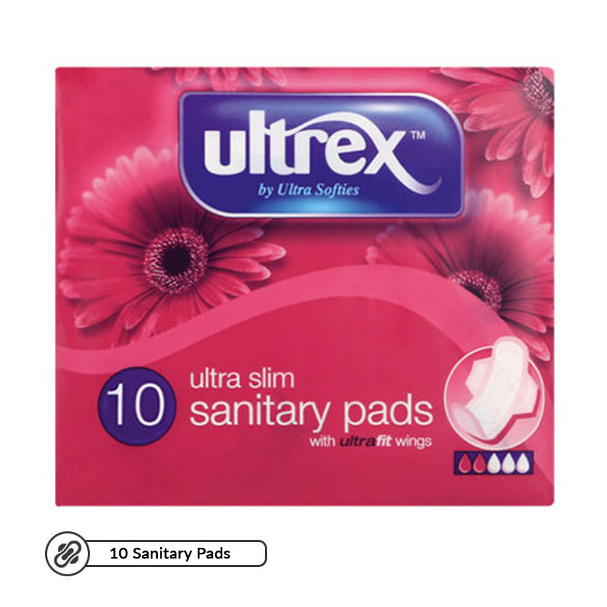 ULTREX SANITRY PADS 10S ULTRA SLIM